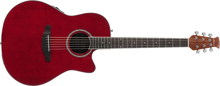 Ovation Applause AB24II-RR Standard Mid Depth Ruby Red 0