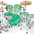 Remo Emperor Colortone Green BE-0312-CT-GN 1