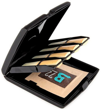 D'Addario RVCASE04 Single Reed Storage Case Clarinet Sax Humidity Control Pack 0