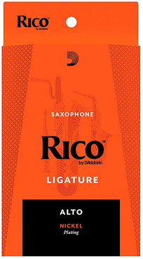 D'Addario RAS1LN Ligature Alto Saxophone Nickel 0
