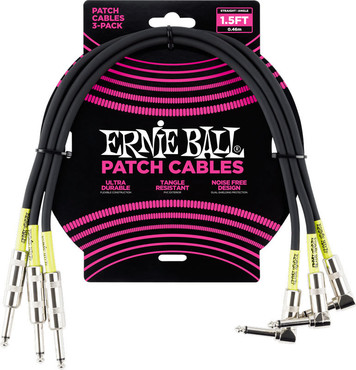 Ernie Ball 6076 Black Patch 0