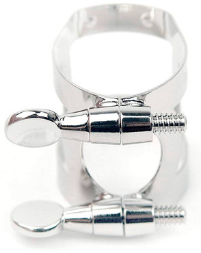 D'Addario RTS1LN Rico Tenor Saxophone Ligature Hard Rubber Nickel 0