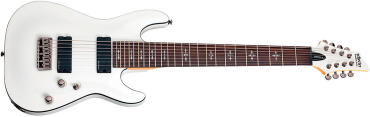 Schecter Demon 8 VWHT 0