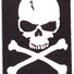Planet Waves 50H01 Sublimation Printed Skull and Cross Bone 1