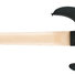 Jackson JS22-7 Dinky Arch Top Amaranth Satin Black 1