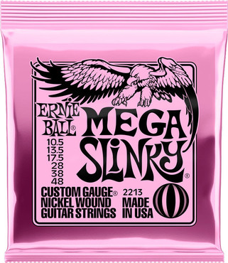 Ernie Ball 2213 Nickel Wound Mega Slinky (10,5-48) 0