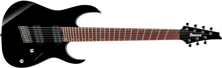 Ibanez RGMS7-BK Black 0