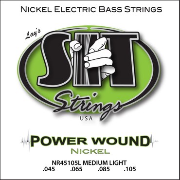 SIT Bass Power Wound Nickel Medium Light NR45105L (45-105) 0