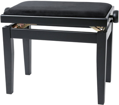 Gewa 130000 Piano Bench Deluxe Black Matt 0