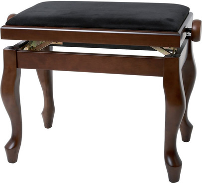 Gewa 130370 Piano Bench Deluxe Classic Walnut Matt 0