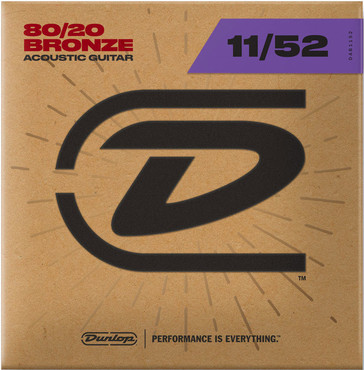 Dunlop DAB1152 80/20 Bronze Medium Light (11-52) 0