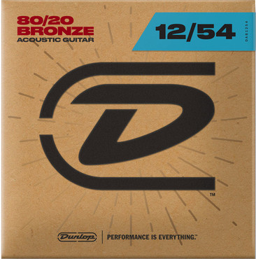 Dunlop DAB1254 80/20 Bronze Light (12-54) 0