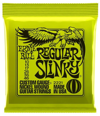 Ernie Ball 2221 Nickel Wound Regular Slinky (10-46) 0