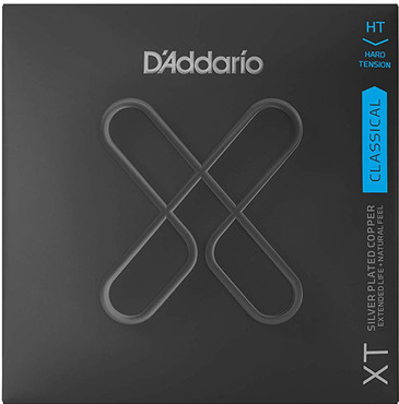 D'Addario XTC46 Classic XT Silver Plated Copper Hard Tension 0