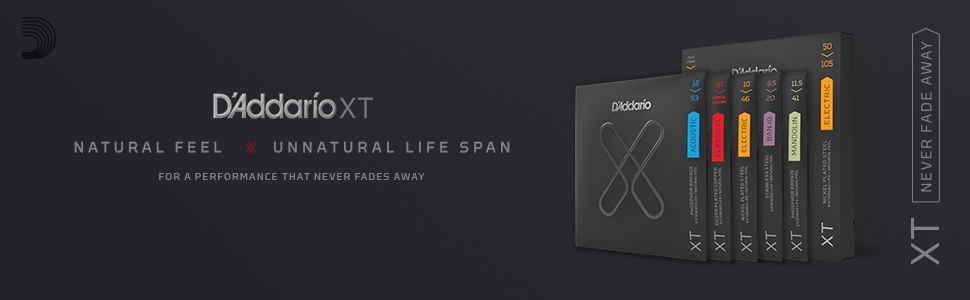 струны d'addario xt