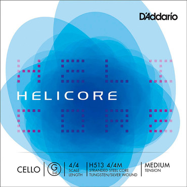 D'Addario H514 4/4H Helicore Cello Single C String 4/4 Heavy Tension 0