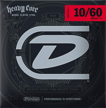 Dunlop DHCN1060-7 Heavy Core Heavy 7 String (10-60) 0