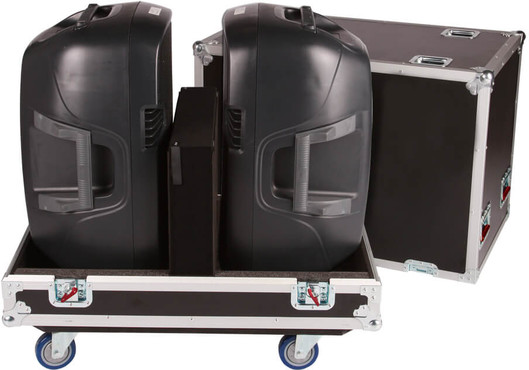 Gator G-TOUR SPKR-215 Tour Style Transporter For Two 15'' Speakers 0