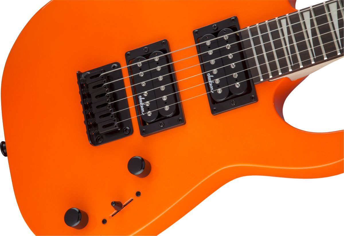 Jackson JS1X Dinky Minion Neon Orange электрогитара детская купить