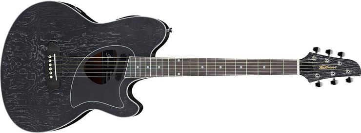 Ibanez Talman TCM50-GBO Galaxy Black Open Pore 0