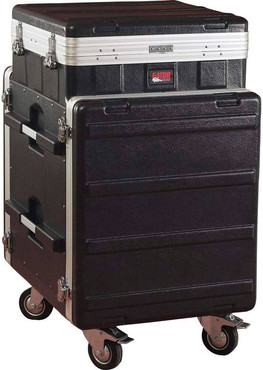 Gator GRC-10X12 PU 10U Top 12U Side Console Rack 0