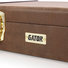 Gator GW-ELECT-VIN Deluxe Wood Electric Guitar Case Vintage Brown 5