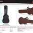 Gator GW-SG-BROWN Deluxe Wood SG Guitar Case Brown 9