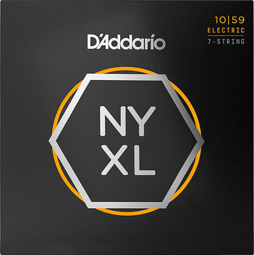D'Addario NYXL1059 7-String Regular Light (10-59) 0