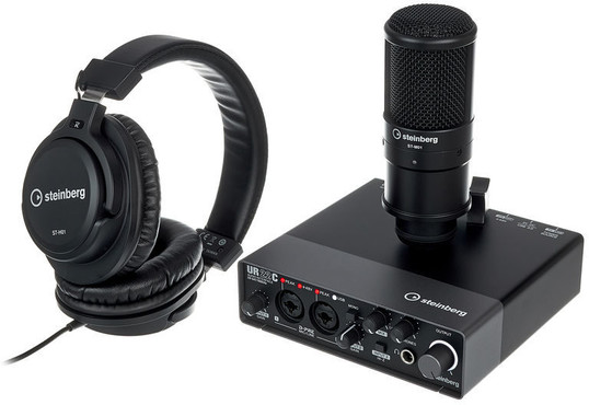 Steinberg UR22C Recording Pack USB C аудиоинтерфейс + наушники +
