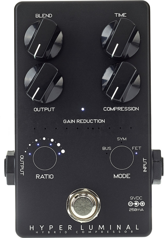 ベース Darkglass hyper luminal compressor Darkglass Hyper Luminal Limited Black эффект компрессор для бас