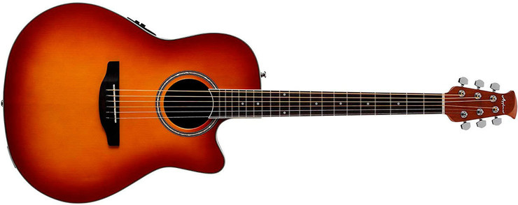 Ovation Applause AB24II-HB Standard Mid Depth Honey Burst 0