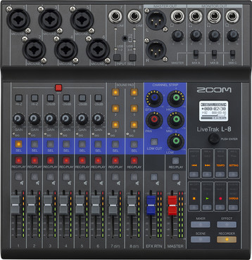 Zoom LiveTrak L-8 0