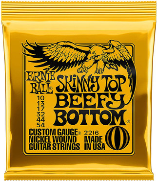 Ernie Ball 2216 Nickel Wound Skinny Top Beefy Bottom Slinky (10-54) 0