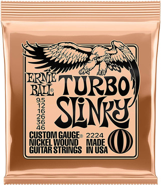 Ernie Ball 2224 Nickel Wound Turbo Slinky (9,5-46) 0