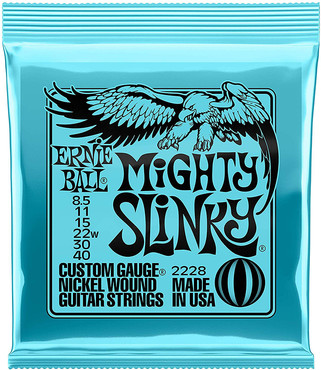 Ernie Ball 2228 Nickel Wound Mighty Slinky (8,5-40) 0