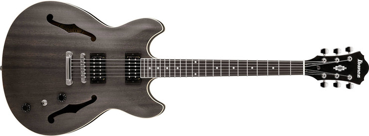 Ibanez Artcore Vintage AS53-TKF Transparent Black Flat 0