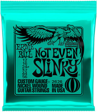 Ernie Ball 2626 Nickel Wound Not Even Slinky (12-56) 0