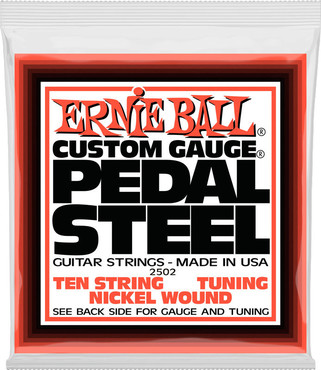 Ernie Ball 10-String E9 Pedal Steel Nickel Wound 2502 (13-38) 0