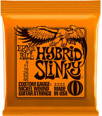 Ernie Ball 2252 Classic Pure Nickel Hybrid Slinky (9-46) 0
