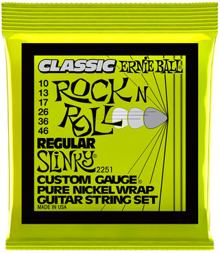 Ernie Ball 2251 Classic Pure Nickel Regular Slinky (10-46) 0