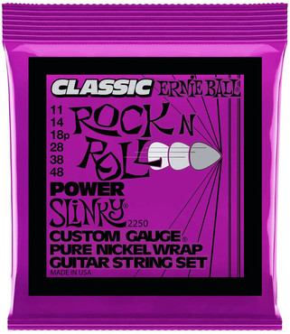 Ernie Ball 2250 Classic Pure Nickel Power Slinky (11-48) 0