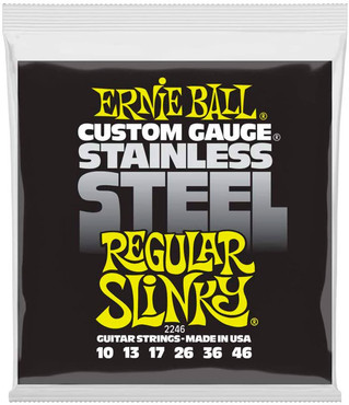 Ernie Ball 2246 Stainless Steel Regular Slinky (10-46) 0