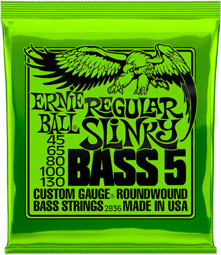 Ernie Ball 2836 Roundwound Bass 5 Regular Slinky (45-130) 0