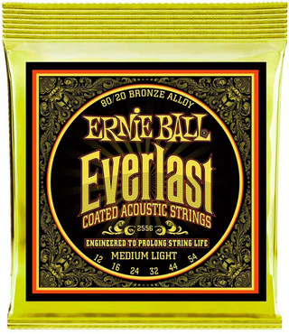 Ernie Ball 2556 Everlast 80/20 Bronze Medium Light (12-54) 0