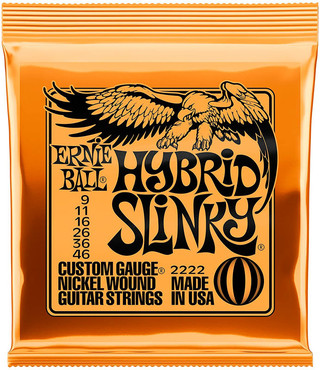 Ernie Ball 2222 Nickel Wound Hybrid Slinky (9-46) 0