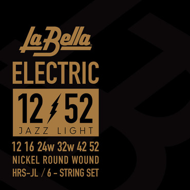 La Bella Hard Rockin' Steel Jazz Light HRS-JL (12-52) 0