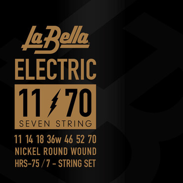 La Bella Hard Rockin' Steel 7 String HRS-75 (10-70) 0