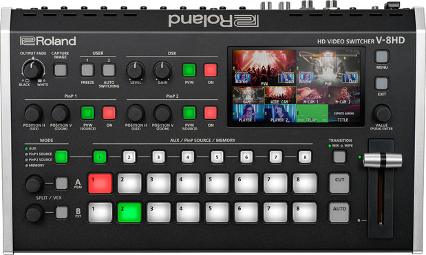Roland V-8HD HD Video Switcher 0