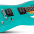 Schecter C-6 Deluxe Satin Aqua 1