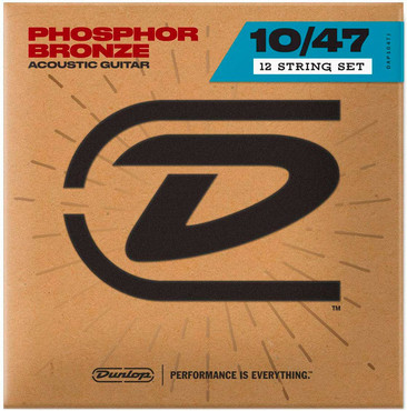 Dunlop DAP1047J Phosphor Bronze Light 12 String (10-47) 0
